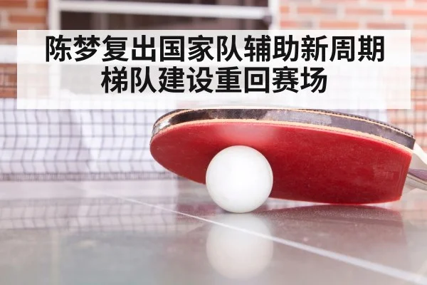 陈梦复出国家队辅助新周期梯队建设重回赛场
